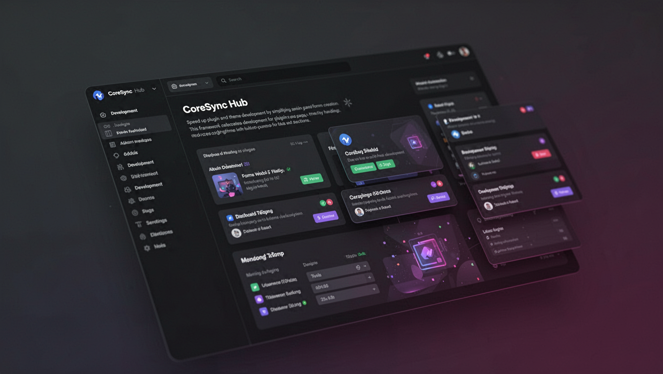 Preview of CoreSync Hub