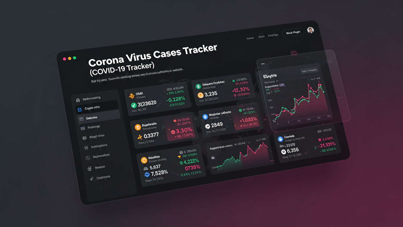 Preview of Corona Virus Cases Tracker (COVID-19 Tracker)