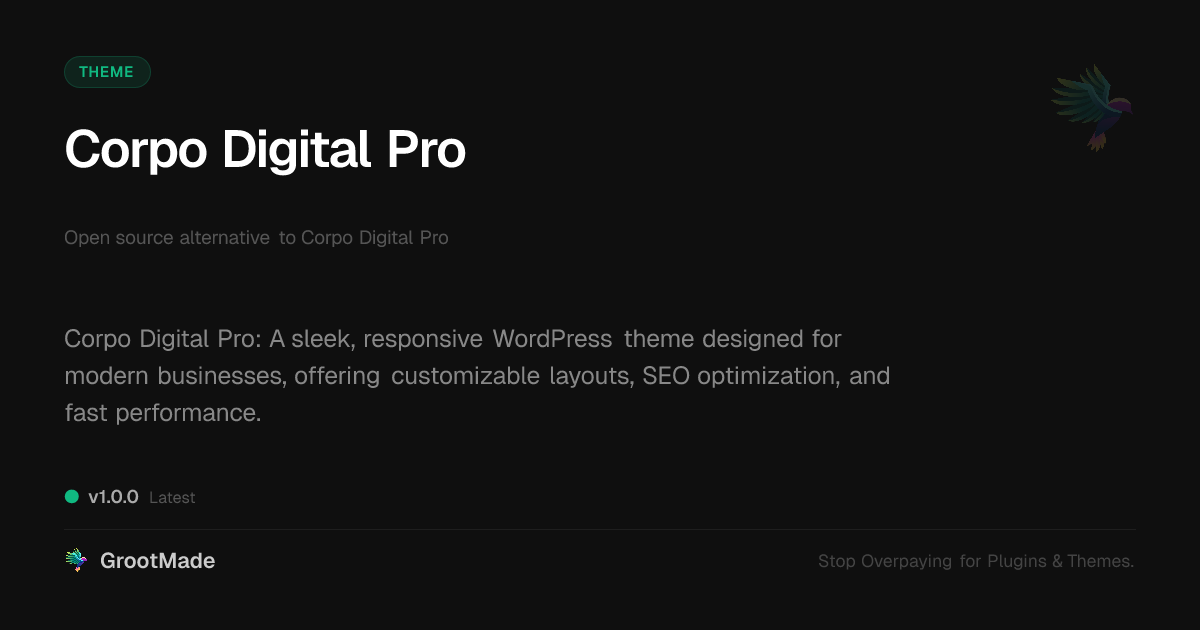 Preview of Corpo Digital Pro