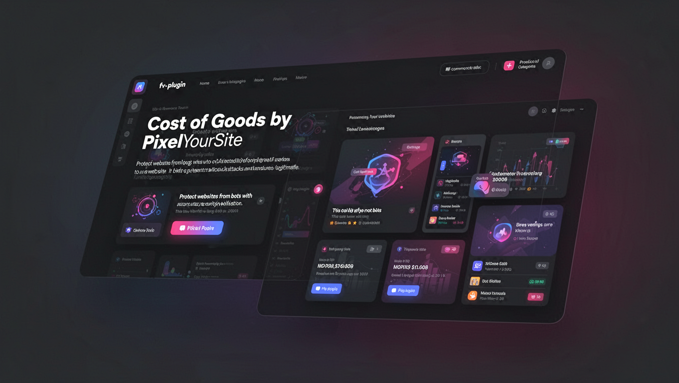Preview of Cost of Goods by PixelYourSite