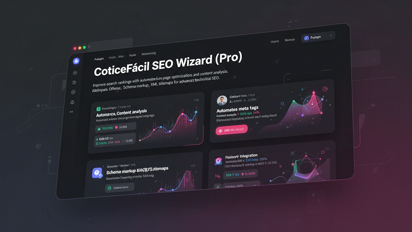 Preview of CoticeFácil SEO Wizard (Pro)