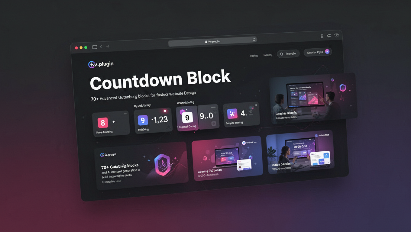 Preview of Countdown Block