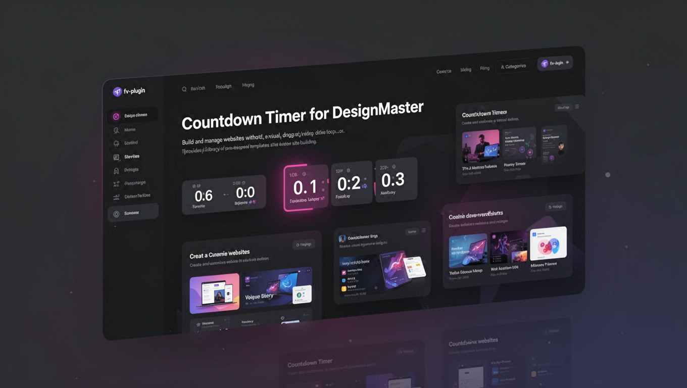 Preview of Countdown Timer for DesignMaster