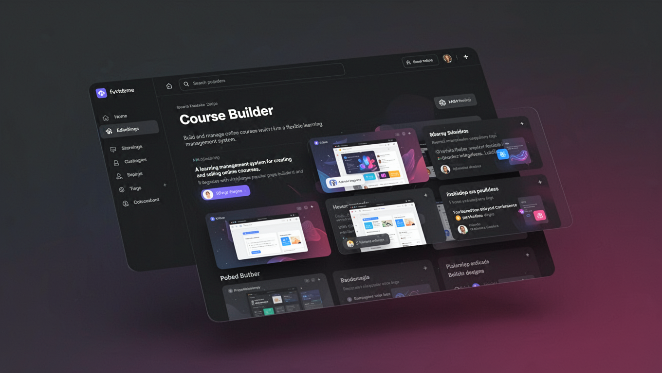 Preview of Course Builder