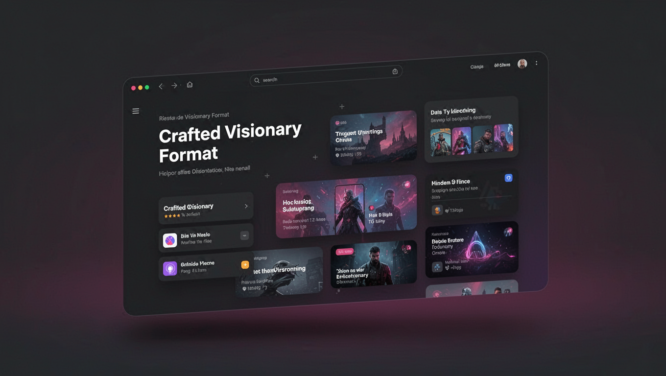 Preview of Crafted Visionary Format