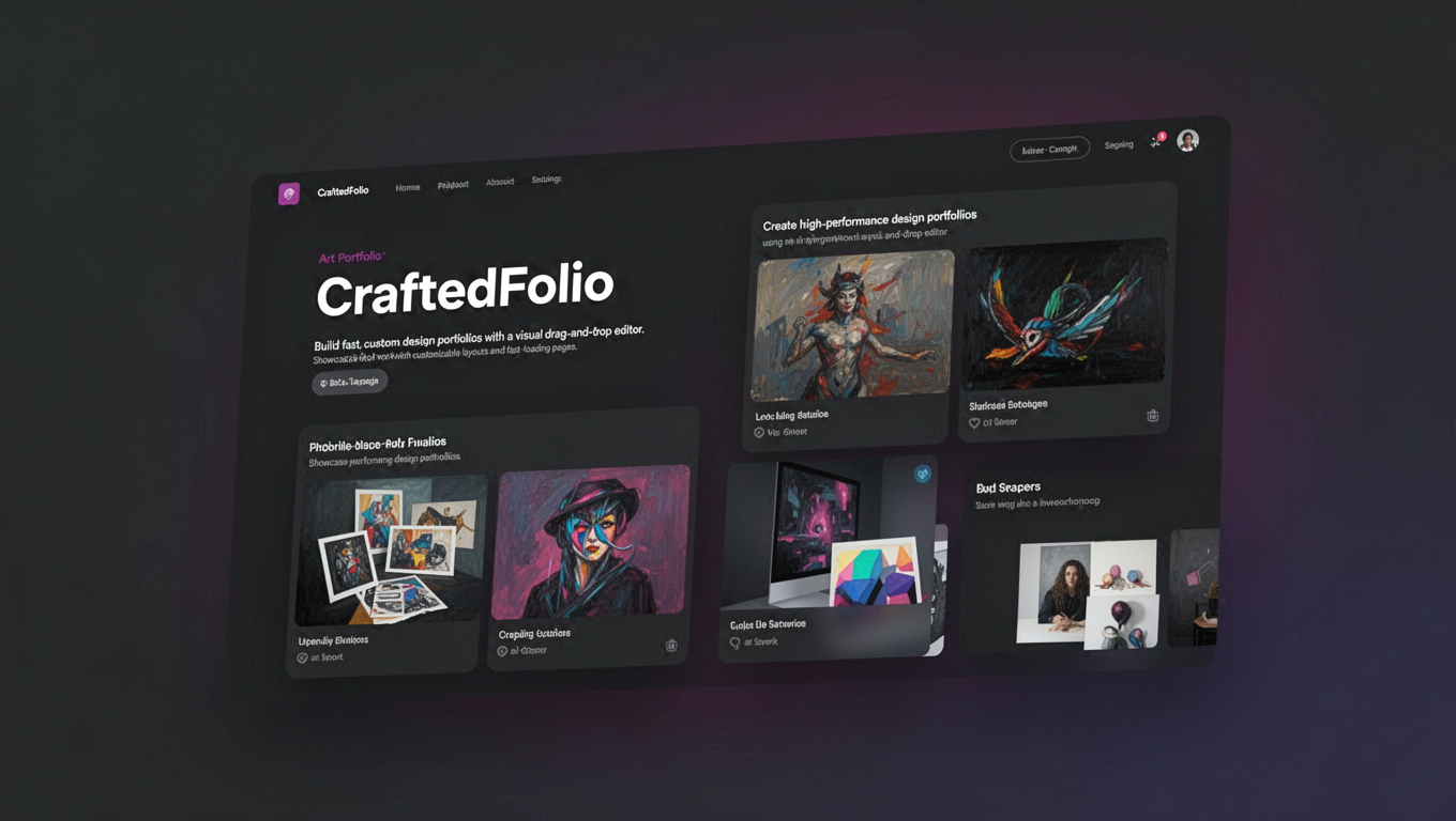 Preview of CraftedFolio