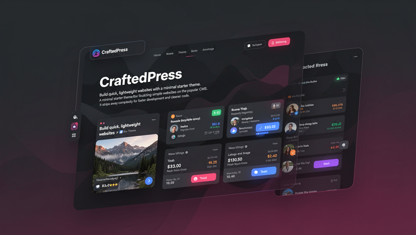 Preview of CraftedPress