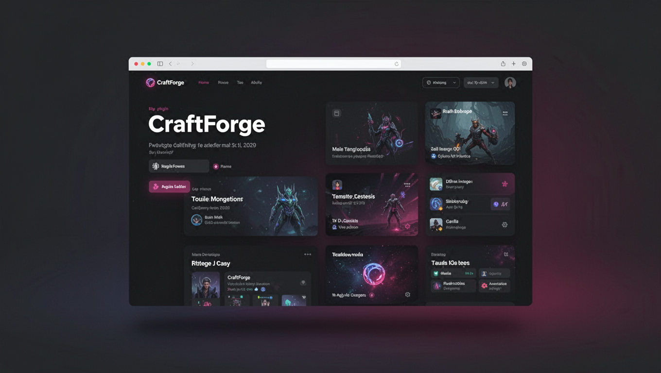 Preview of CraftForge