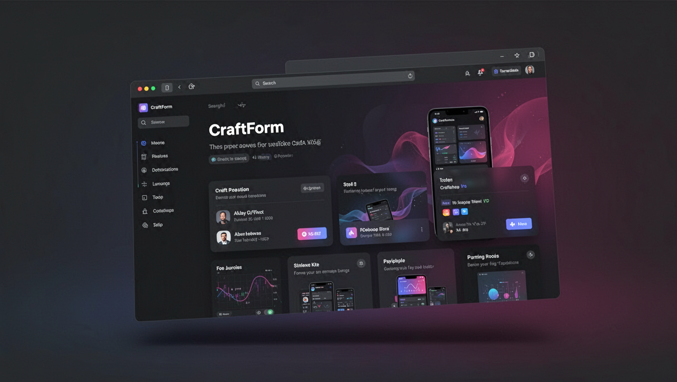 Preview of CraftForm