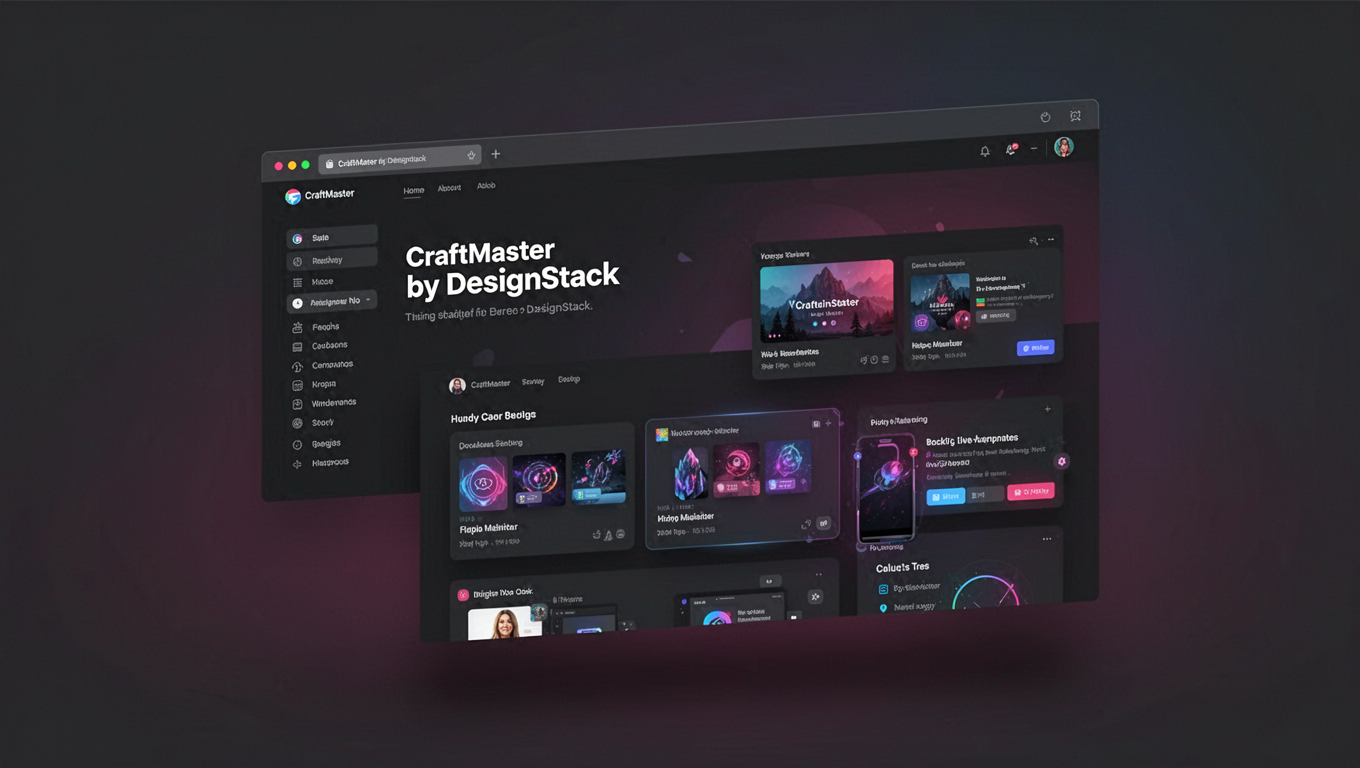 Preview of CraftMaster by DesignStack