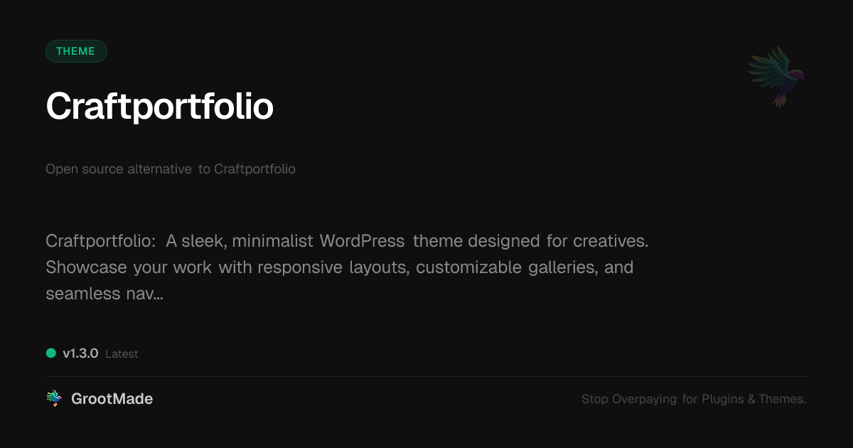 Preview of Craftportfolio