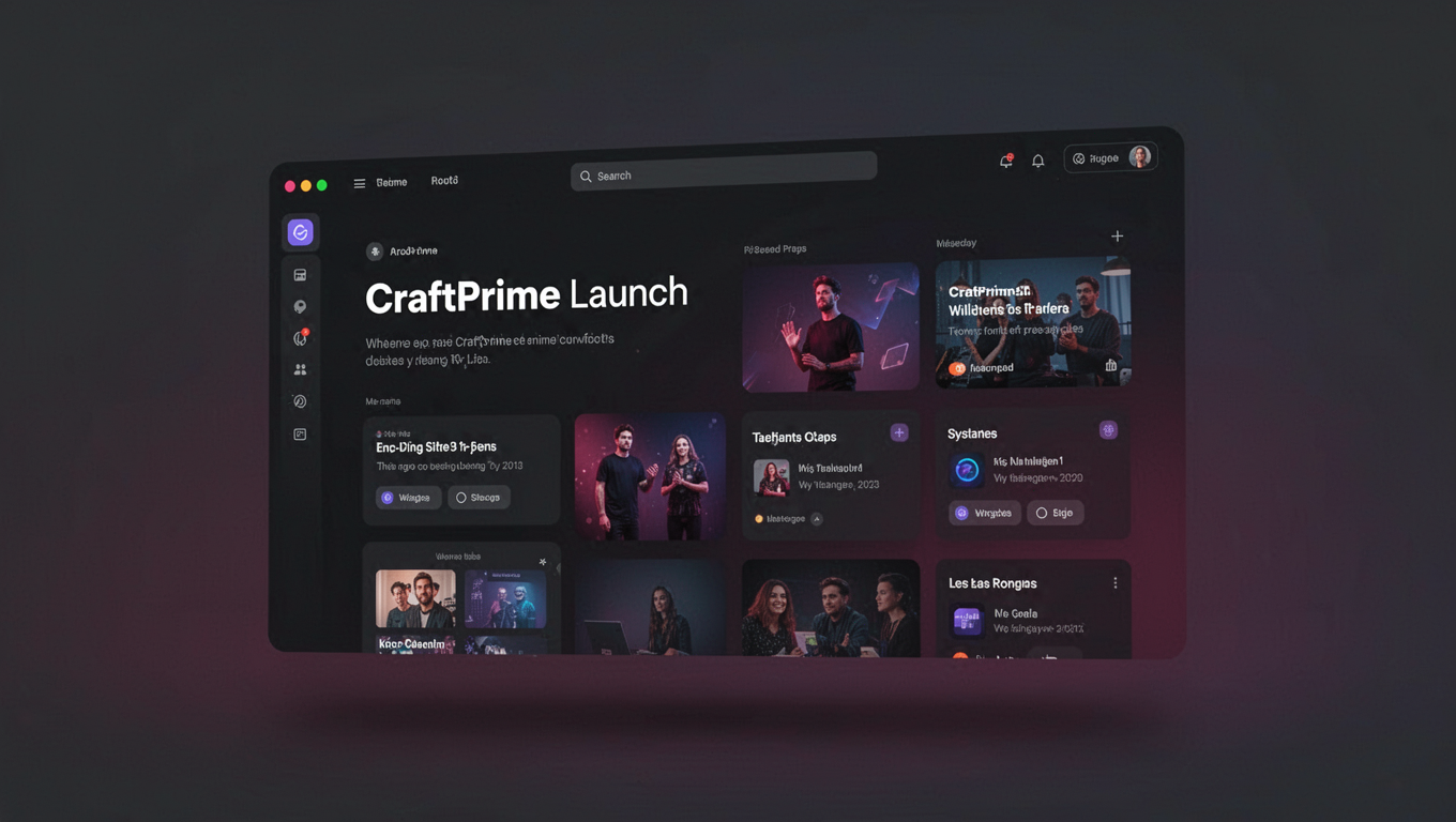 Preview of CraftPrime Launch