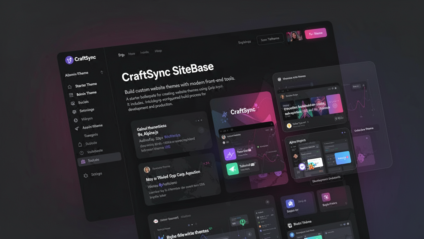 Preview of CraftSync SiteBase