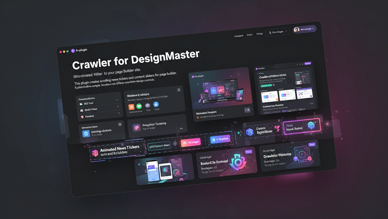 Preview of Crawler for DesignMaster