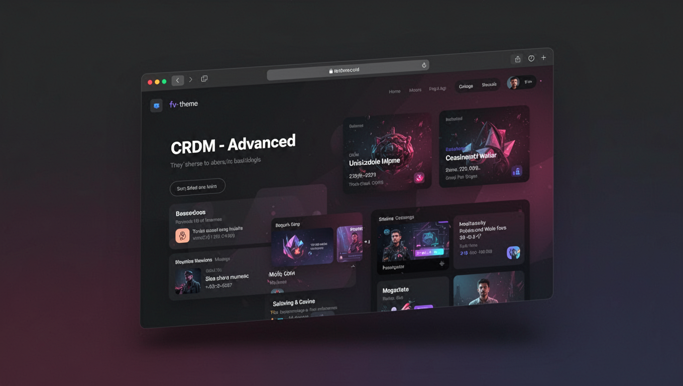 Preview of CRDM - Advanced