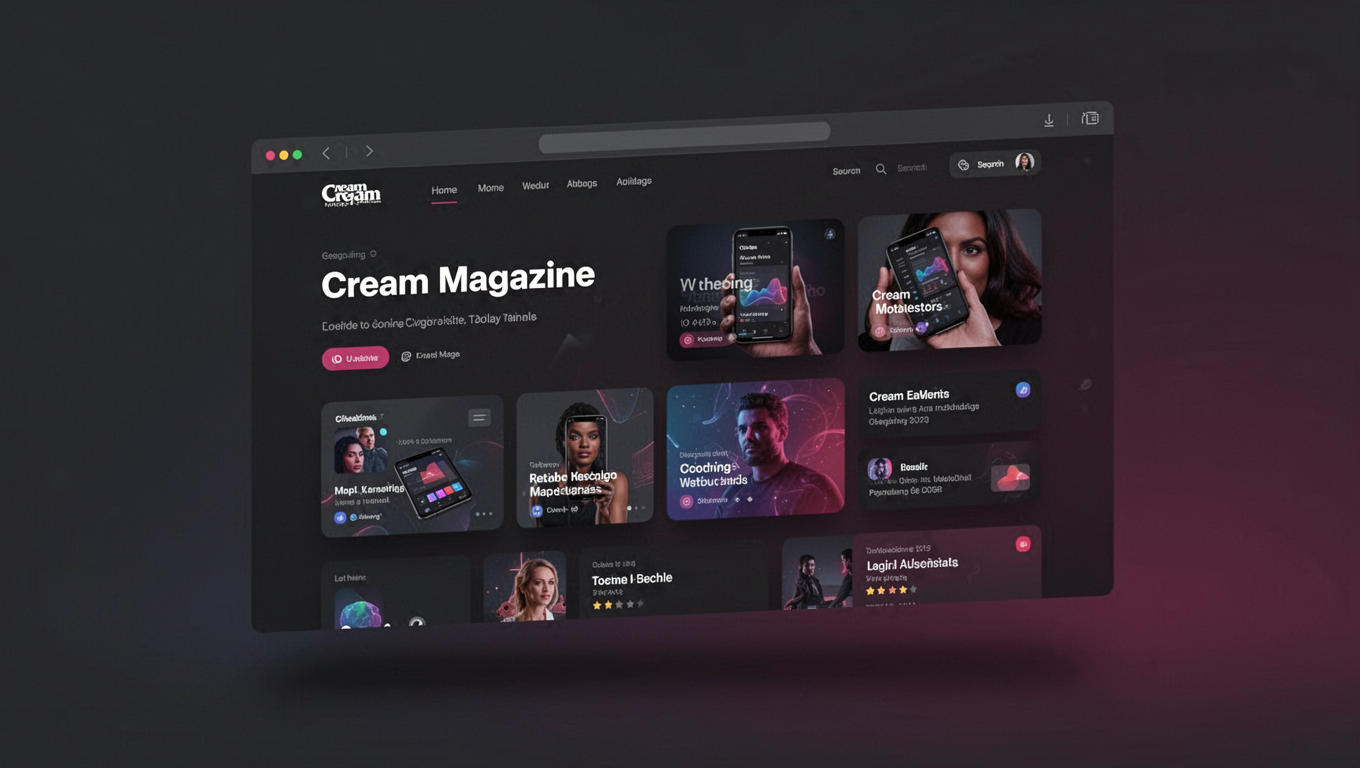 Preview of Cream Magazine
