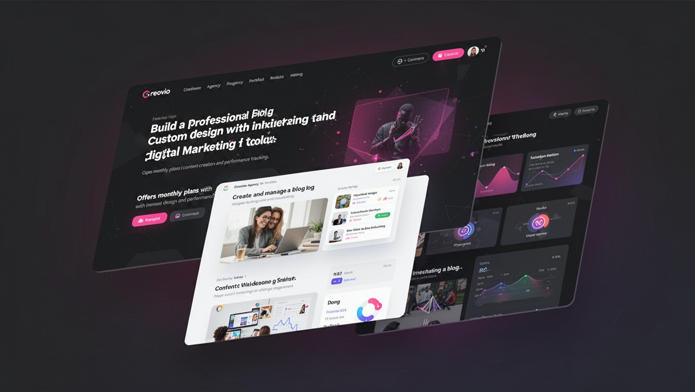 Preview of Creovio - Creative Agency & Portfolio WP Theme