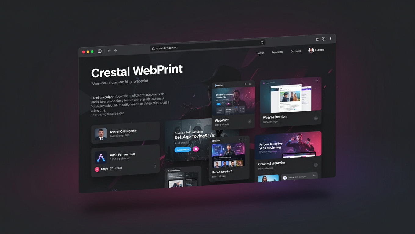 Preview of Crestal WebPrint