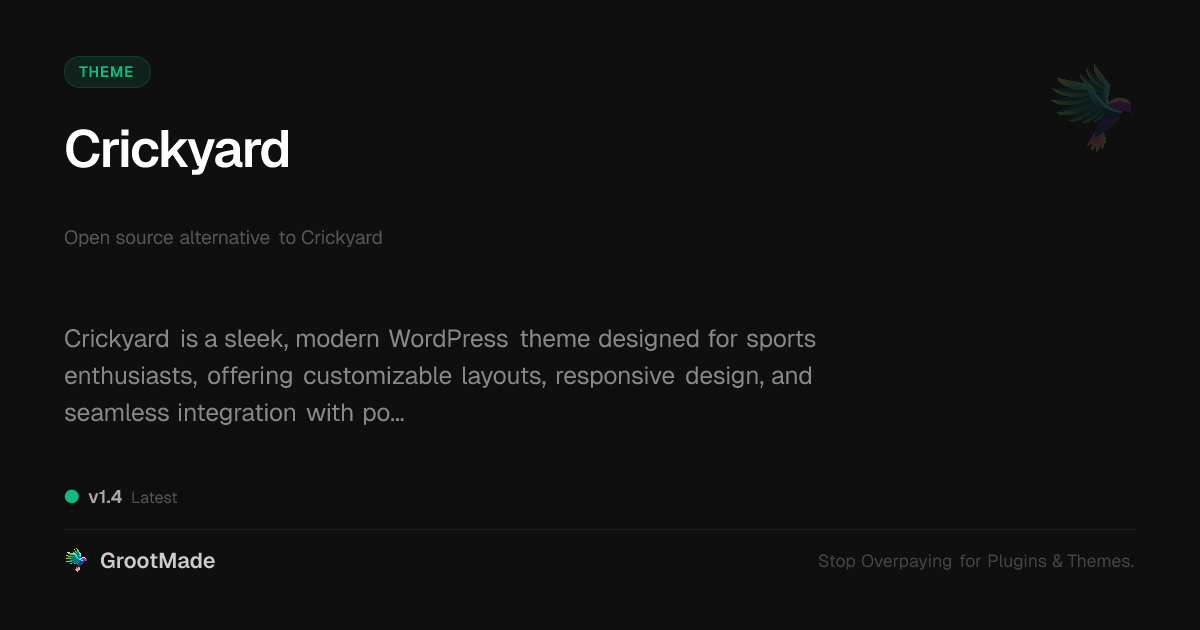 Preview of Crickyard