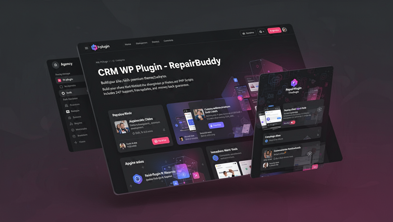 Preview of CRM WP Plugin - RepairBuddy