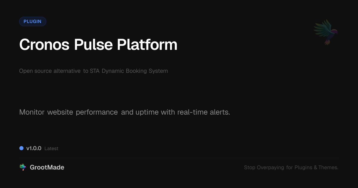 Preview of Cronos Pulse Platform