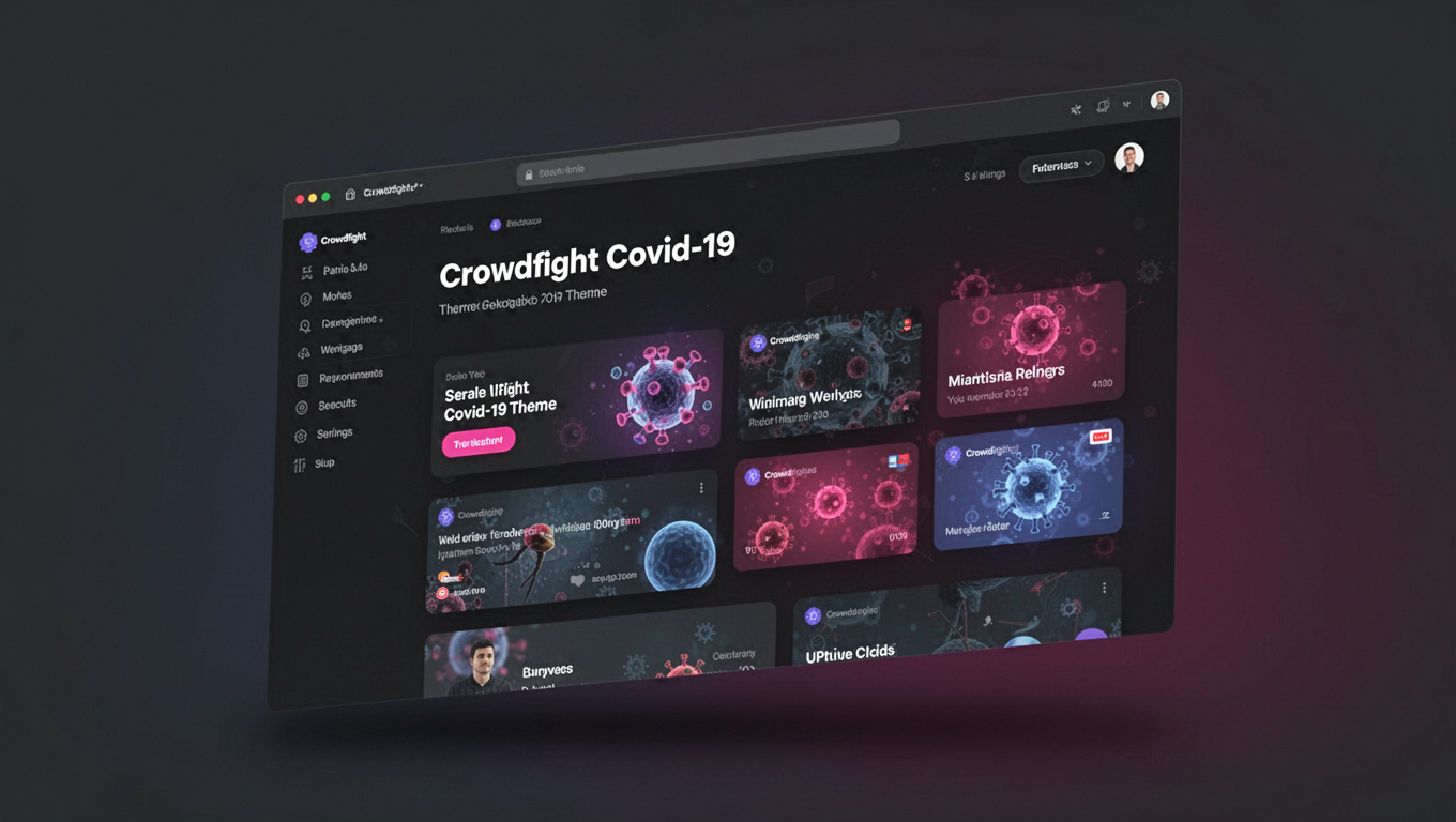 Preview of Crowdfight Covid-19 Theme