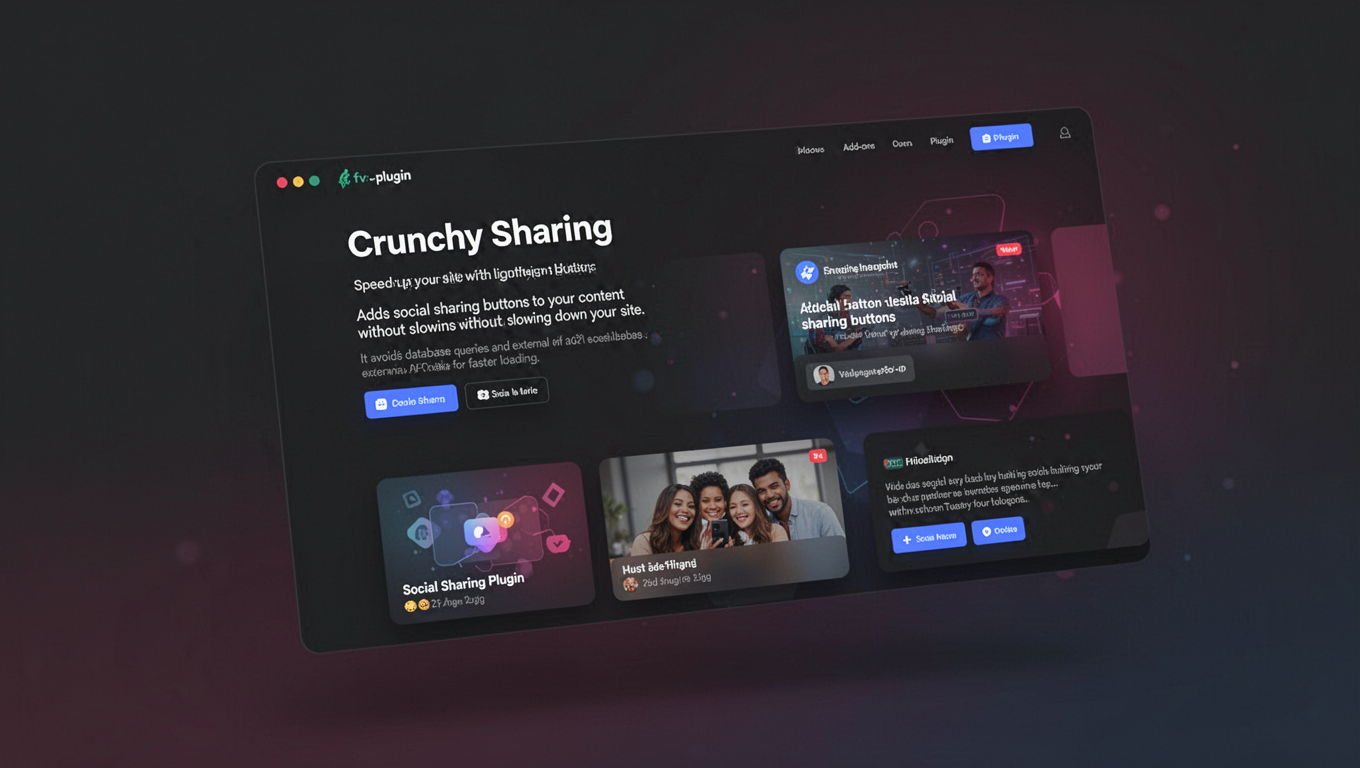 Preview of Crunchy Sharing