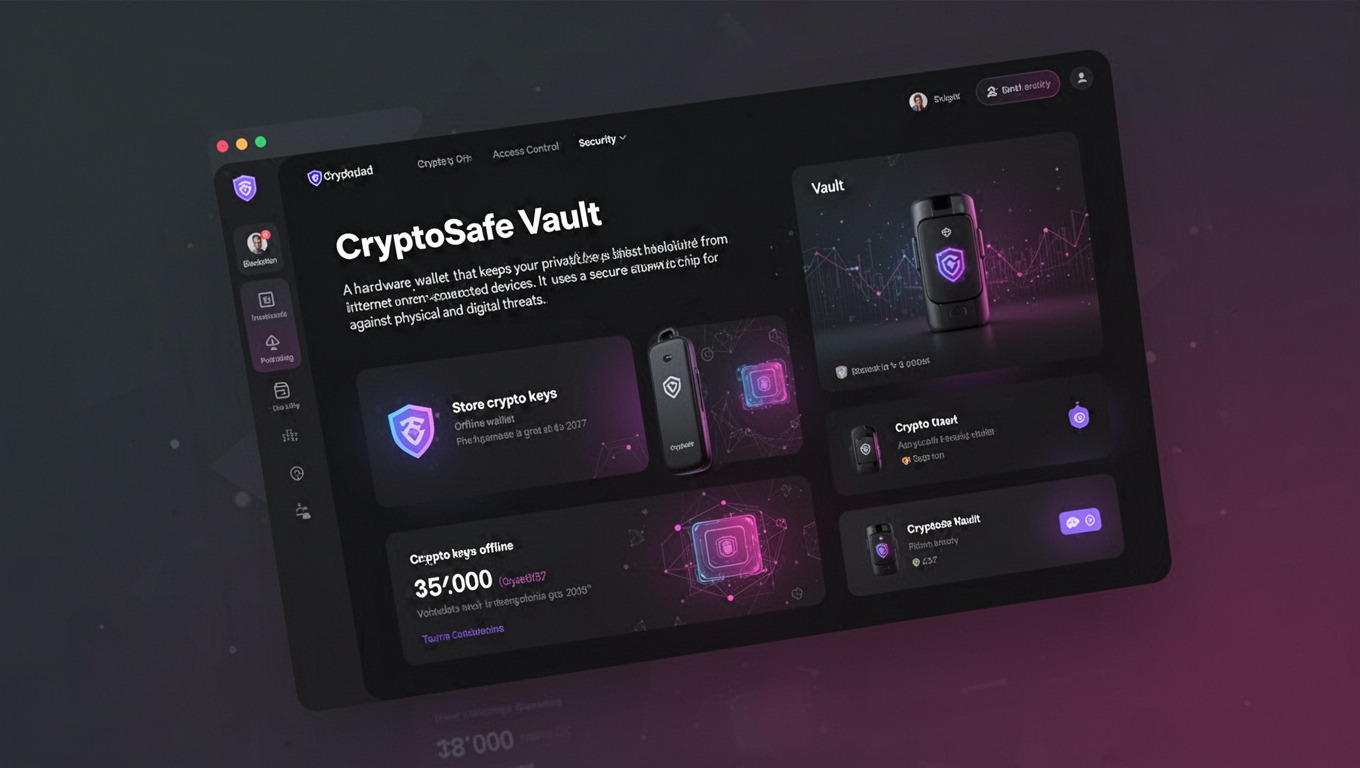 Preview of CryptoSafe Vault
