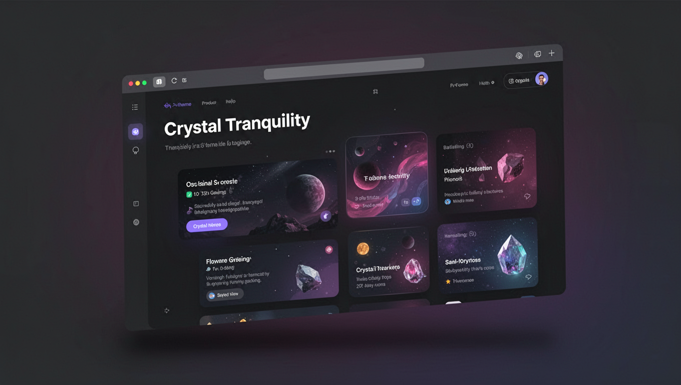 Preview of Crystal Tranquility