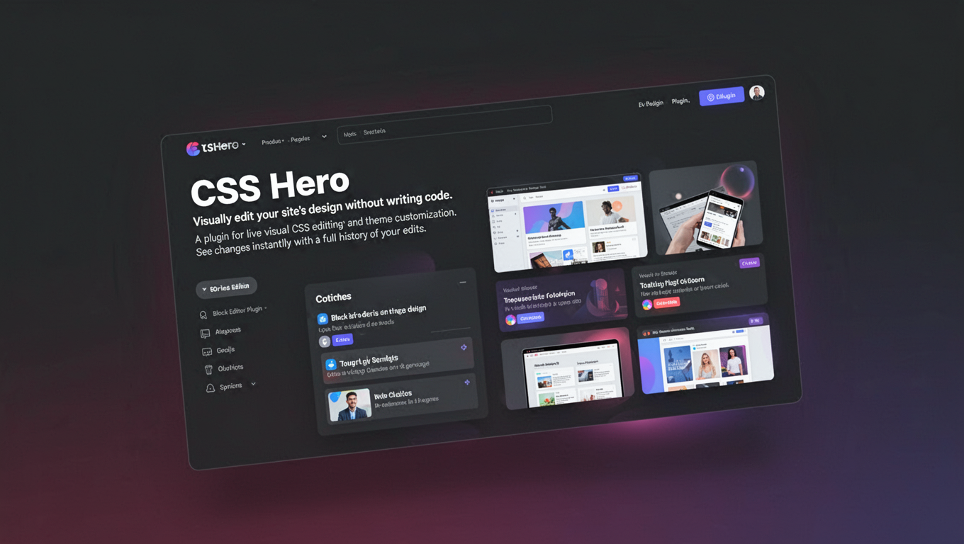 Preview of CSS Hero