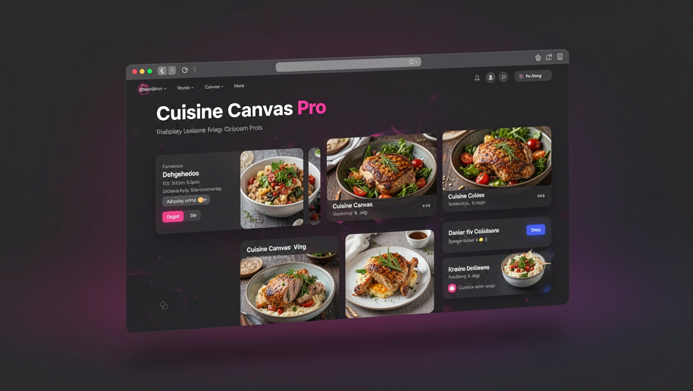 Preview of Cuisine Canvas Pro