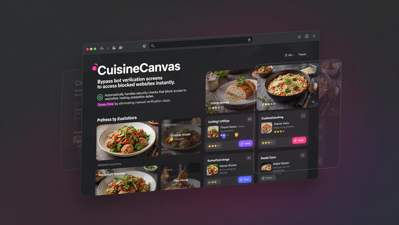 Preview of CuisineCanvas