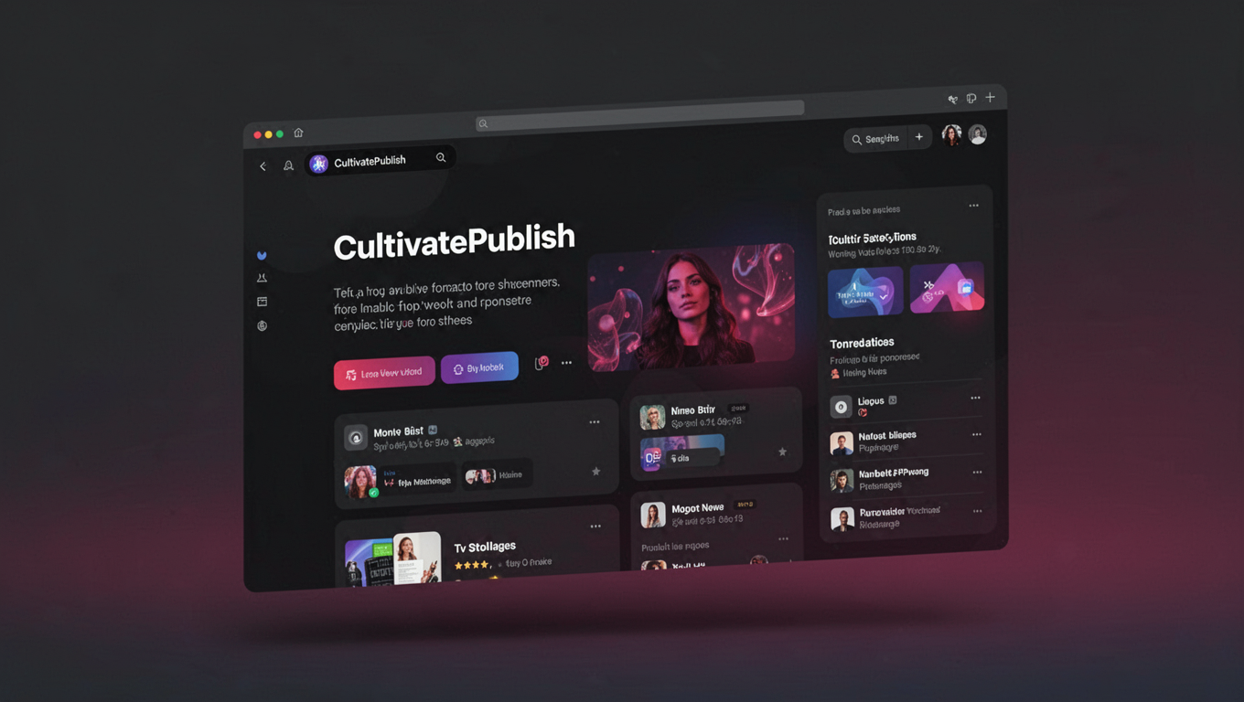 Preview of CultivatePublish