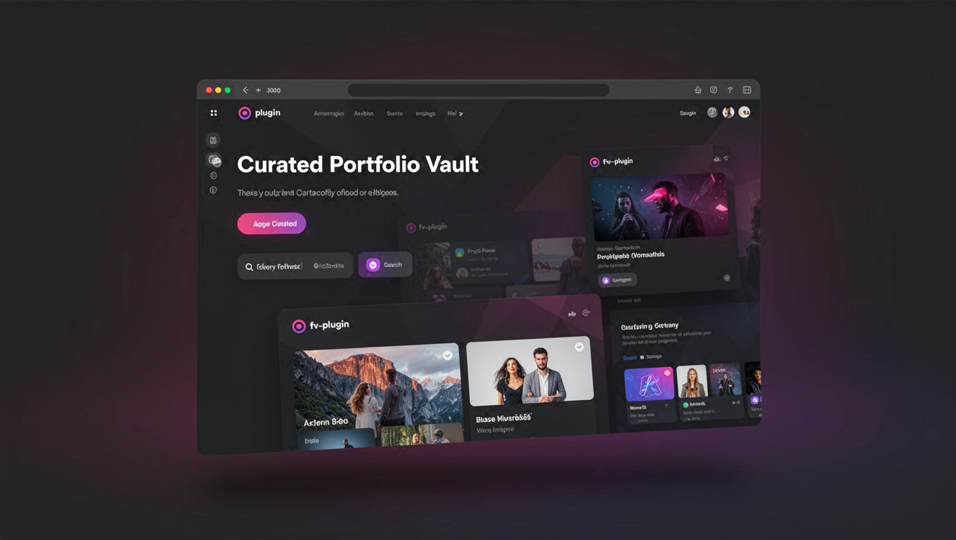 Preview of Curated Portfolio Vault