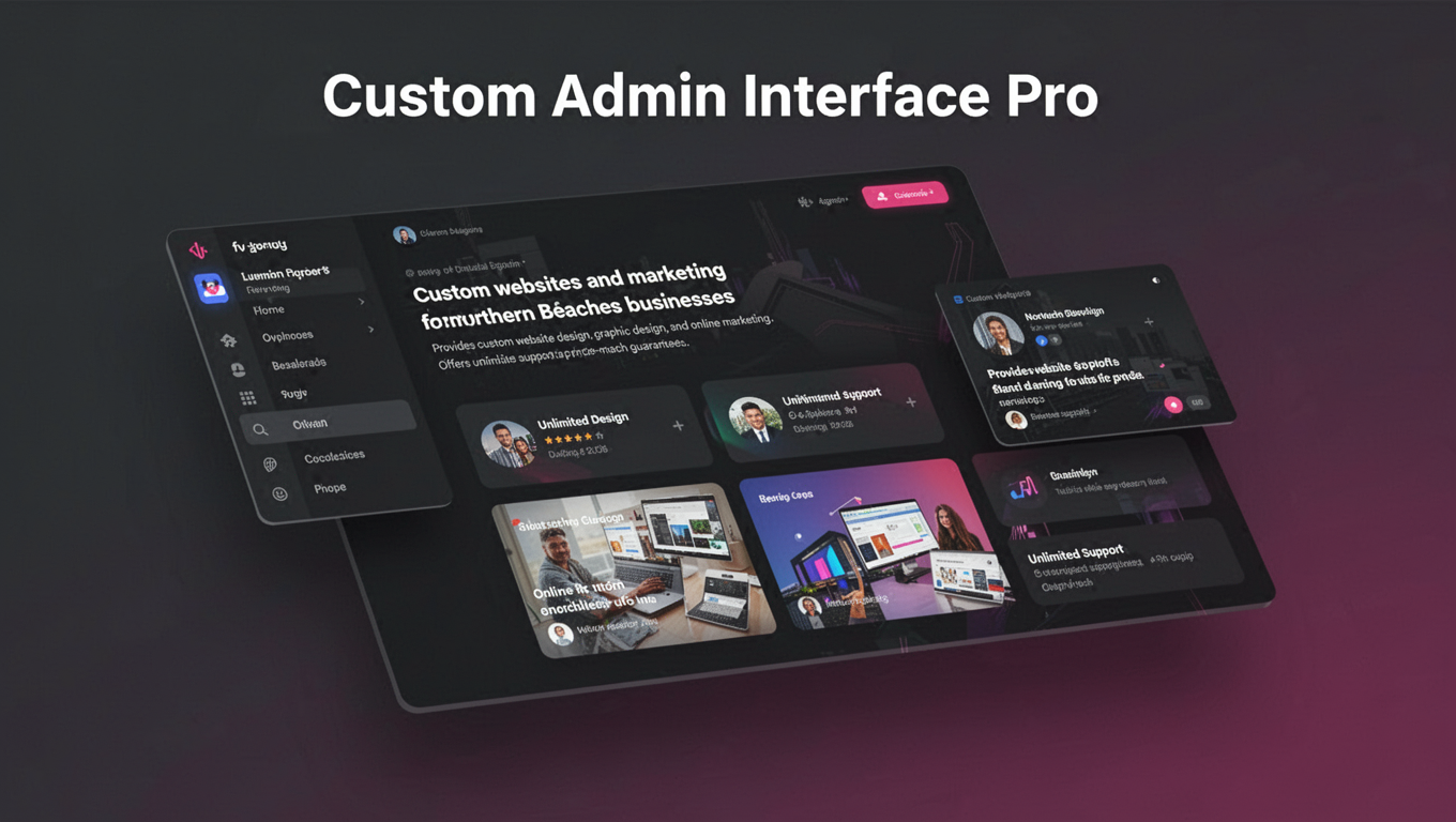 Preview of Custom Admin Interface Pro