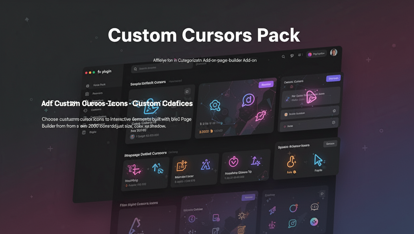 Preview of Custom Cursors Pack