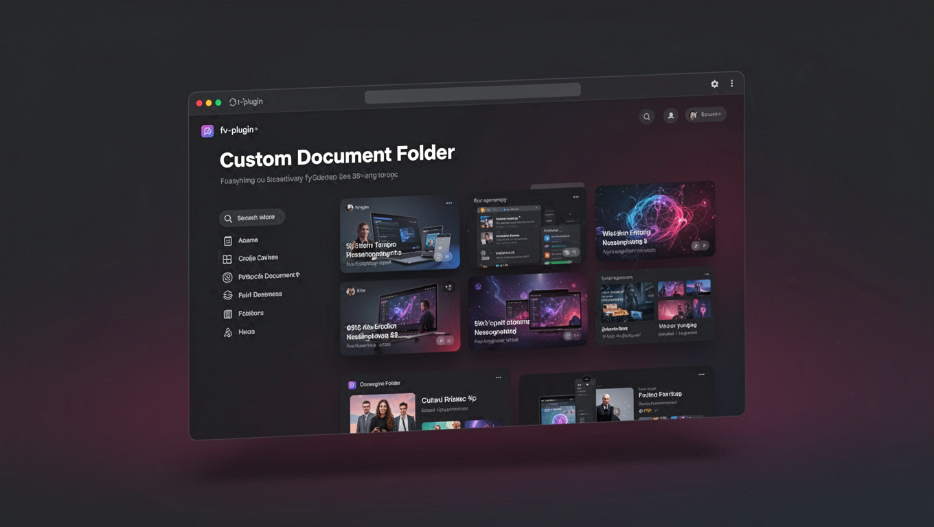 Preview of Custom Document Folder