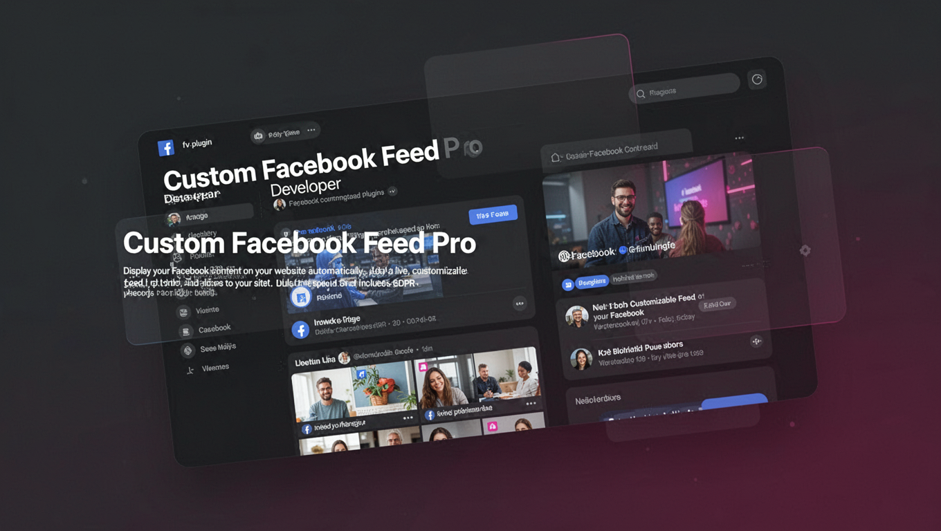 Preview of Custom Facebook Feed Pro Developer
