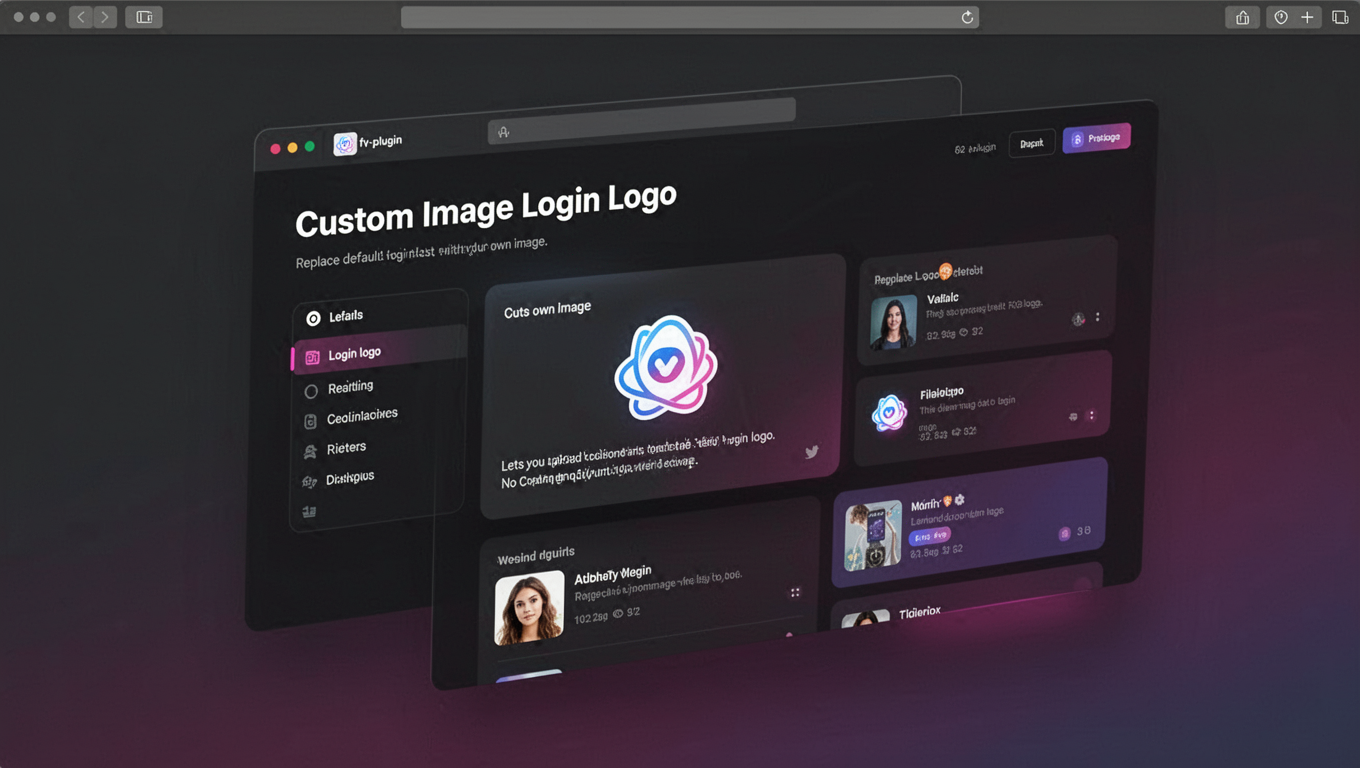 Preview of Custom Image Login Logo