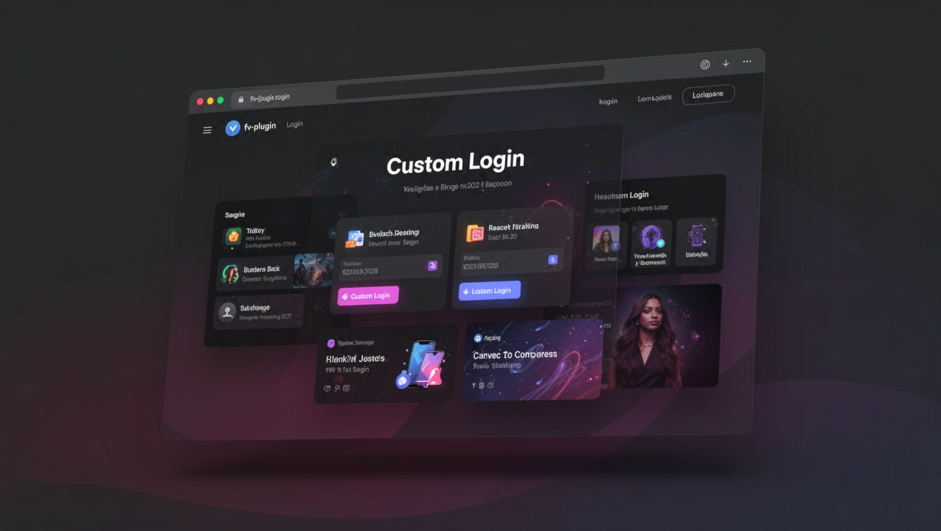 Preview of Custom Login