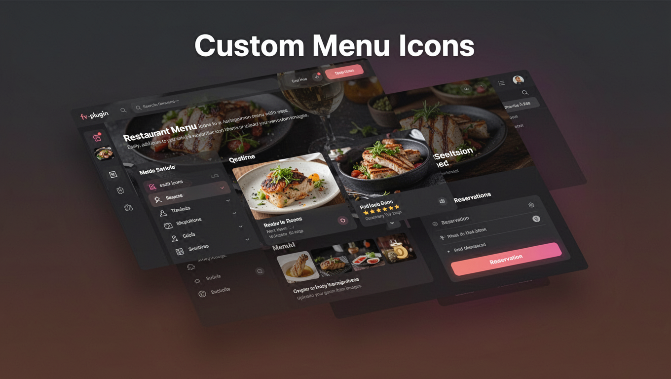 Preview of Custom Menu Icons
