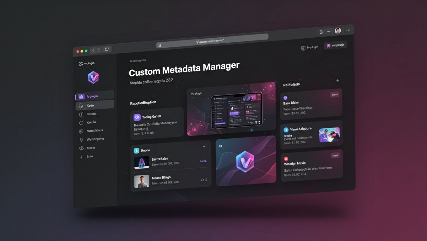 Preview of Custom Metadata Manager