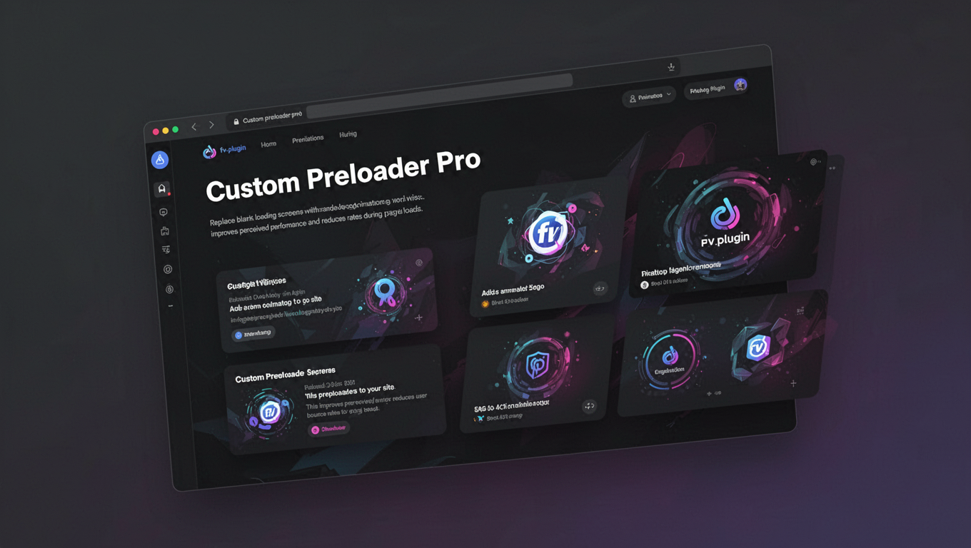 Preview of Custom Preloader Pro