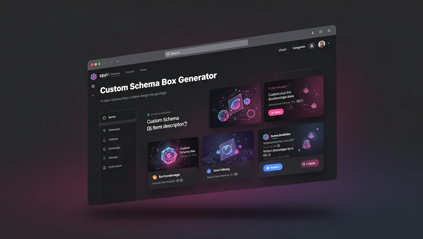 Preview of Custom Schema Box Generator