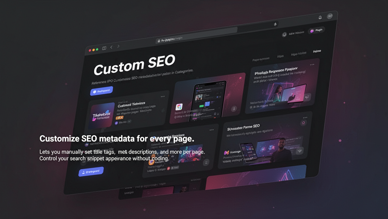 Preview of Custom SEO