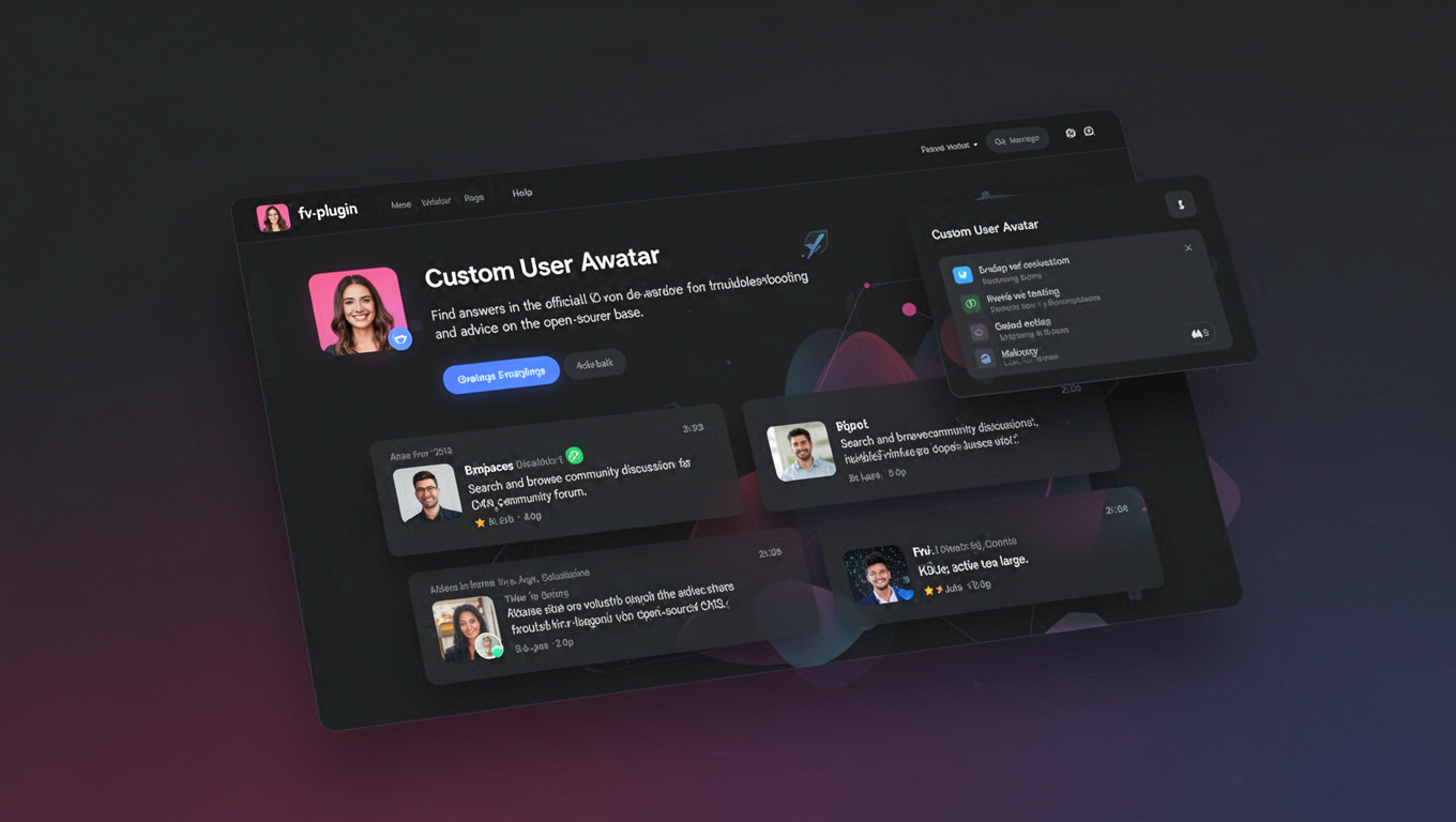 Preview of Custom User Avatar