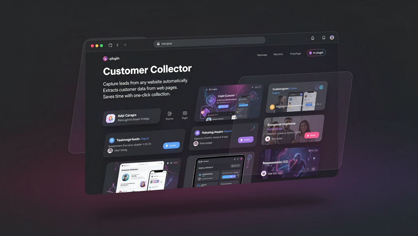 Preview of Customer Collector