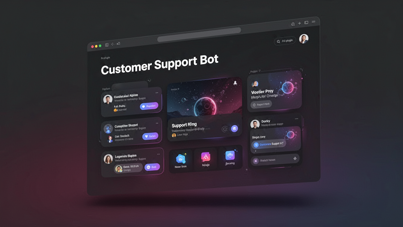 Preview of Customer Support Bot