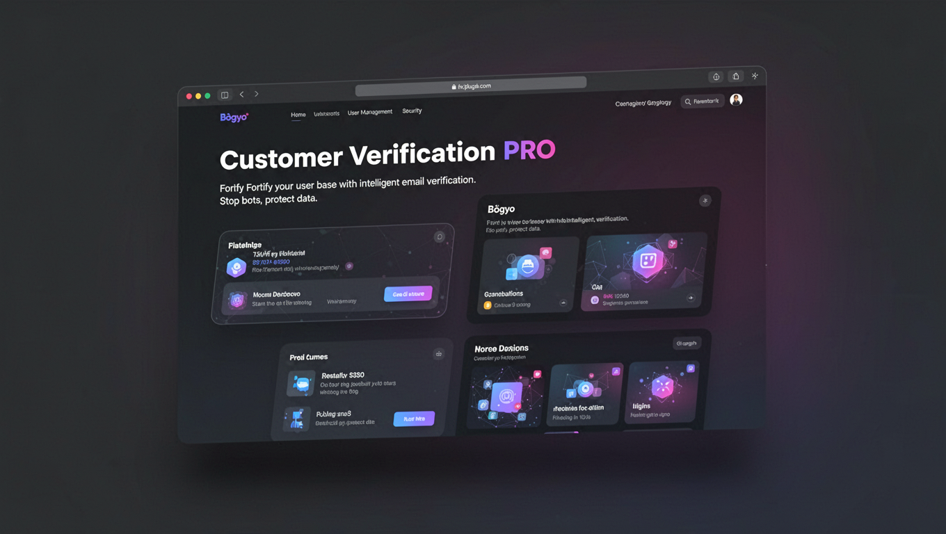 Preview of Customer Verification PRO