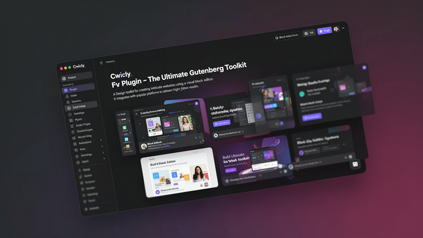 Preview of Cwicly - The Ultimate Gutenberg Toolkit